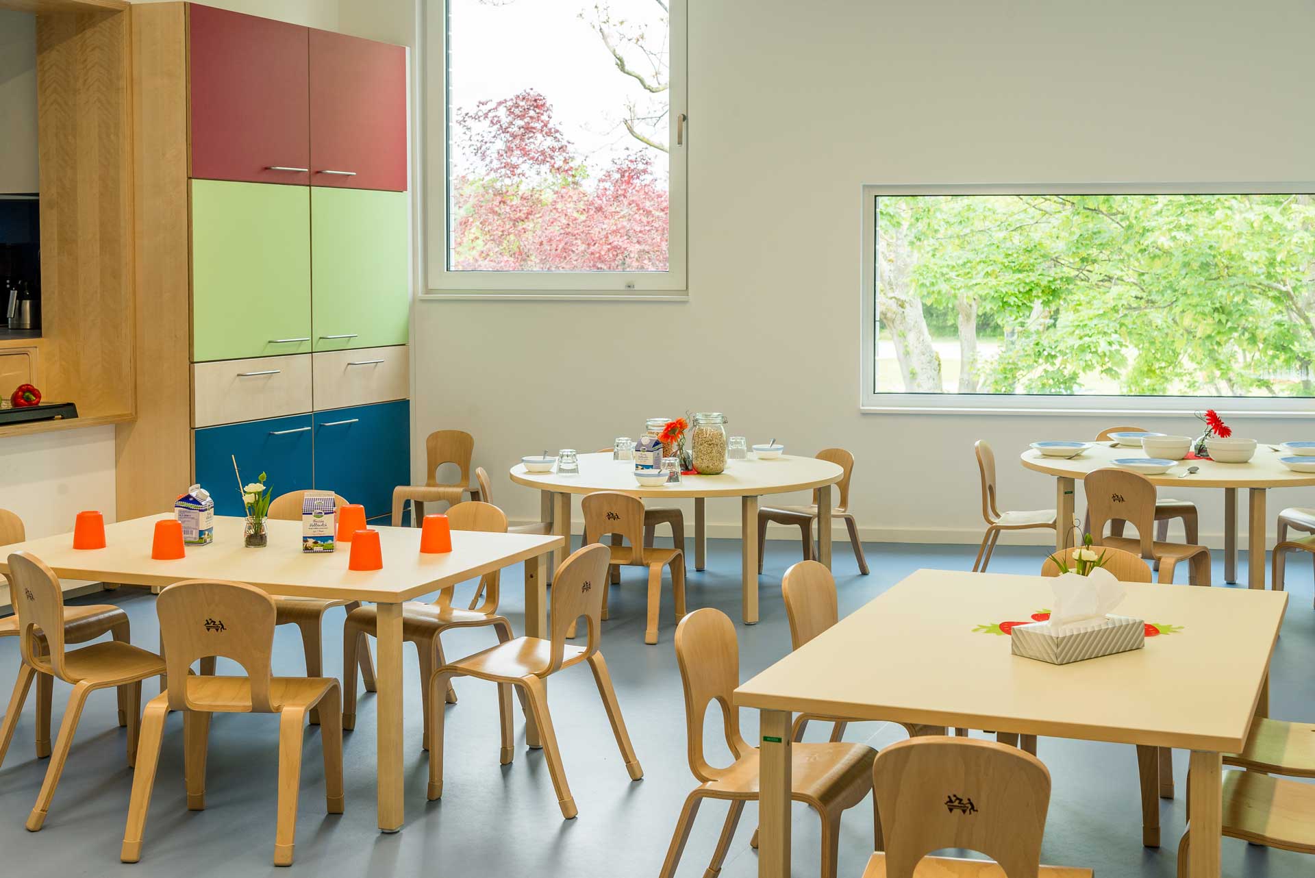 Nursery school - children's restaurant